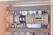 The remote control controller, power supply unit, intermediate relays, phase and voltage monitoring relays, and circuit breaker are arranged in a row in the electrical Cabinet. Assembly, maintenance.