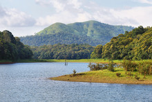 Periyar Lake In Periyar National Park, Kerala, India