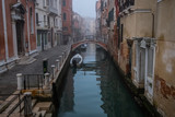 Fototapeta Uliczki - Beautiful city in north Italy. Architecture and landmarks of Venice.