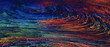 © Sono Creative - Abstract background colorful lines, communication technology concept