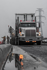 Wall Mural - Paving Rain