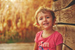 © colladofoto - Niña linda otoño