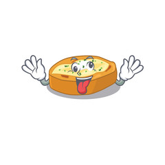 Sticker - A cartoon design of baked potatoes having a crazy face