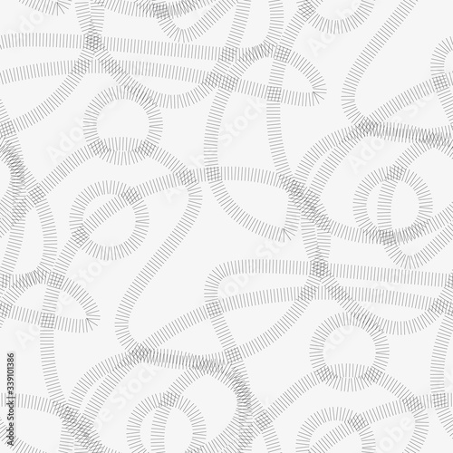 Circular abstract lines bla...