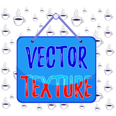 Poster - Writing note showing Texture. Business concept for A set of metrics calculated in the image processing Memo reminder empty board attached background rectangle
