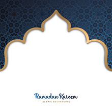 Beautiful Ramadan Kareem Design With Mandala