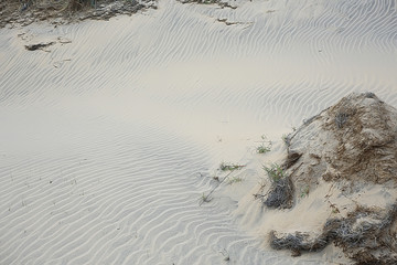 Wall Mural - desert landscape / sand desert, no people, dune landscape