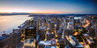 © Matteo Colombo - Panoramic view of Seattle downtown at sunset, Seattle, USA