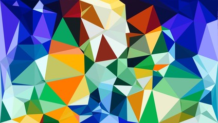 Abstract Colorful Geometrical Artwork,Abstract Graphical Art Background Texture,Modern Conceptual Art.3D Rendering