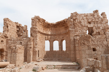 Poster - Antiche fortezze mussulmane nel deserto siriano