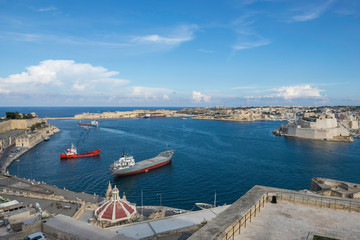 Poster - Malta / Malta 09/30/2015.Panoramic view of Valletta, Malta