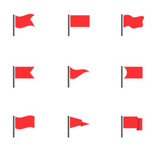 Red Flag Icons
