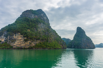 Amazing landscape of Ha Long Bay, Vietnam