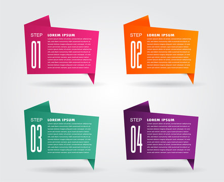 modern text box template, banner Infographics
