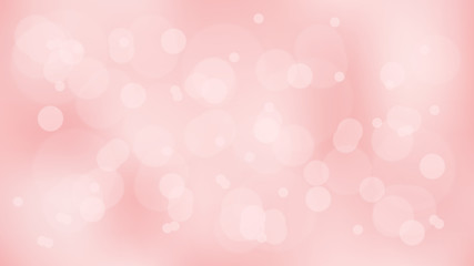 Modern abstract background blur or bokeh with elements of glitter, circles and soft pastel colors for technology and science themes.