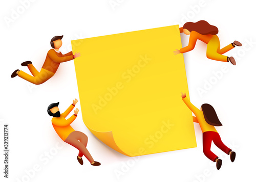 People Flying Around Blank Yellow Sticky Note Team Concept Modern Flat Illustration Adobe Stock でこのストックベクターを購入して 類似のベクターをさらに検索 Adobe Stock People Flying Around Blank Yellow Sticky Note Team Concept Modern Flat Illustration Adobe Stock でこのストックベクターを購入して 類似のベクターをさらに検索 Adobe Stock