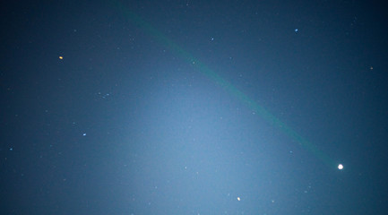 laser beam to venus