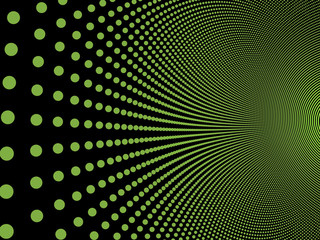 Wall Mural - Abstract geometry surfaces, lines and points background, Used as digital wallpaper and technology background.
