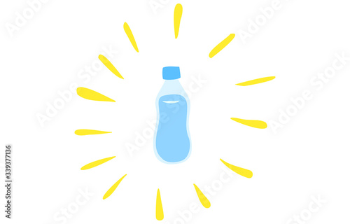 デフォルメしたペットボトルのイラスト Stock Vector Adobe Stock