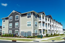 Typical Suburban Apartment Building For Rent