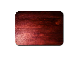 Handmade wood board texture isolated on white background with clipping path for design