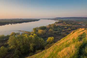 Wall Mural - Vistula River Valley in Gniew, Pomorskie, Poland