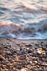 pebbles on the beach