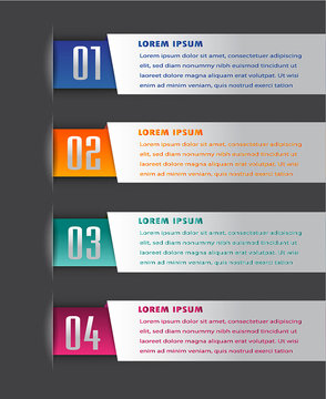 modern text box template, banner Infographics