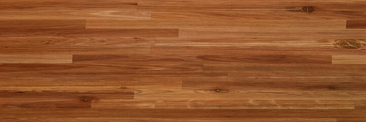 Wall Mural - parquet wood texture, dark wooden floor background
