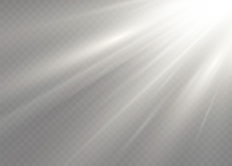 Wall Mural - white sun rays.