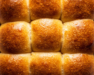 Wall Mural - Pull-apart bread buns with tasty crust