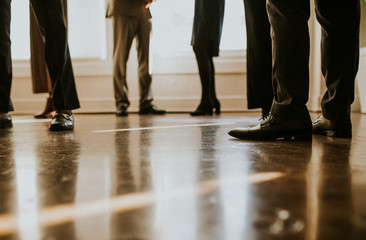 Business people standing