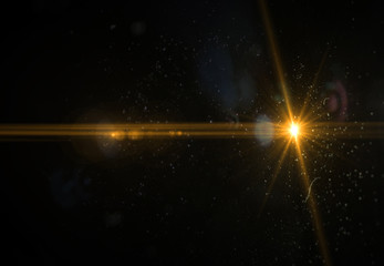 Wall Mural - Modern lens flare red background streak rays (super high resolution)	