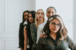 © rawpixel.com - Confident businesswomen in a line