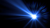 Fototapeta Kosmos - Abstract backgrounds blue lights (super high resolution)