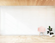 © Rawpixel.com - Pink chair in a white room