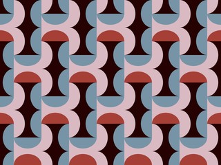 Poster - Spring. Colors.  diameter.  ball. Pattern without seams