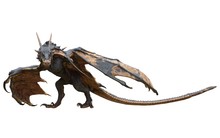 Fantasy Dragon Isolated On White 3d Illustration