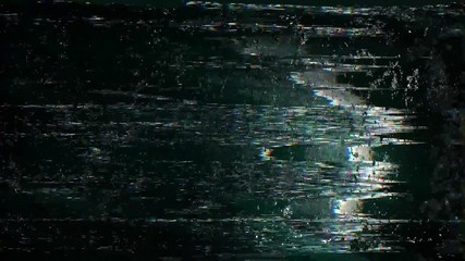 data tv glitch signal distortion