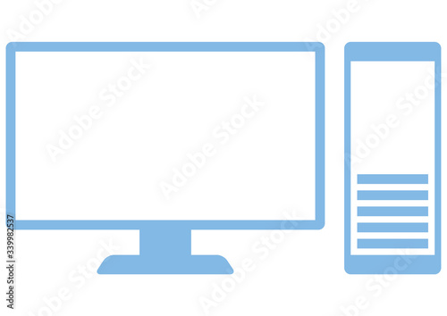 タワー型デスクトップパソコンのイラスト Stock Vector Adobe Stock タワー型デスクトップパソコンのイラスト Stock Vector Adobe Stock