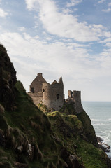 Wall Mural - Dunluce castle in Northern Ireland