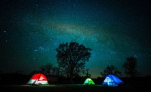 Camping At Night