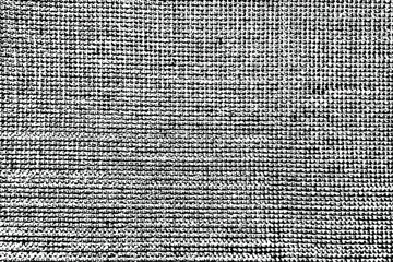 Poster - Grunge texture of coarse linen fabric. Abstract background of coarse burlap. Vector illustration. Overlay template.