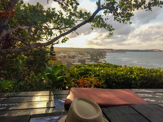 sunset lookout at Pipa, Rio Grande do Norte, Brazil