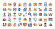 © Gstudio - bundle of delivery service icons