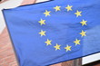 EU flag in the wind (EU-Fahne im Wind)