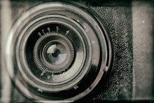 Vintage Rangefinder Camera Effect Collodion Wet Plate Process