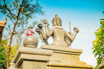 Buu Long pagoda has the unique combination of architectural style of India, Myanmar, Thailand and Vietnam, located at Ho Chi Minh city, Vietnam