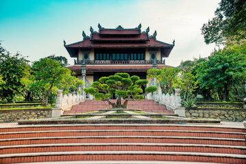 Buu Long entrance temple in Ho Chi Minh city, vietnam