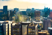 Lagos City Skyline